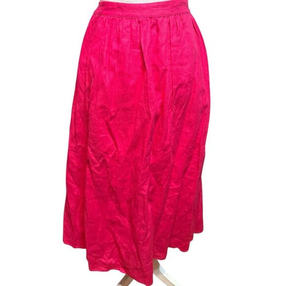 NWOT Reformation Orzo Pink Linen Skirt size 0 - Picture 4 of 6